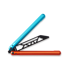 Glidr Sahara balisong trainer, fire & ice