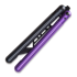 Glidr Sahara balisong trainer, purple rain