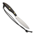 Grohmann Trout & Bird Knife Black Linen