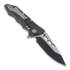 Coltello pieghevole Guardian Tactical Helix, two-tone blade, dentatura lama