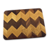 Guliles Cutting Board ZigZag Oak+Walnut 400x300x19mm