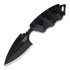 Halfbreed Blades - Compact Clearance Knife, sort