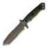 Halfbreed Blades - Medium Infantry Knife, olivengr&oslash;nn
