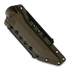 Halfbreed Blades Medium Infantry Knife, žalia