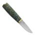 Nóż Harri Laine Blue puukko knife, stab. curly birch