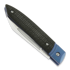 Coltello pieghevole HEAdesigns Falcon CF, blu