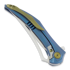 HEAdesigns Flame sulankstomas peilis, mėlyna