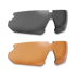 Helikon-Tex LanRay Glasses Shooting Pro Set - Black/Clear AG-LSP-PM-0100G