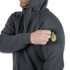 Helikon-Tex Urban Tactical Hoodie Lite FullZip, 灰色 BL-ULF-CB-19