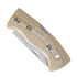 Coltello pieghevole Helle 761 Berget, Beige Canvas Micarta