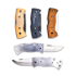 Coltello pieghevole Helle 761 Berget, Denim Micarta