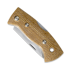 Helle 761 Berget 折り畳みナイフ, Mustard Jute Micarta