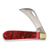 Pocket knife Hen & Rooster Hawkbill Red Pick Bone