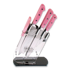 Hen & Rooster Seven Piece Kitchen Set Pink