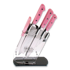 Hen & Rooster Seven Piece Kitchen Set Pink
