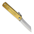Higonokami - Brass Handle Blue Paper Steel