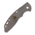 Hinderer 3.0 XM-18 Scale Textured Micarta Burgundy handle scales
