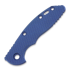 Hinderer 3.0 XM-18 Scale Textured Titanium Battle Blue handle scales