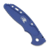 Hinderer 3.0 XM-18 Scale Textured Titanium Battle Blue handle scales