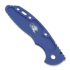 Hinderer 3.0 XM-18 Scale Textured Titanium Battle Blue handle scales