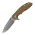 Hinderer 3.0 XM-18 Spanto Tri-Way Stonewash Bronze Coyote G10 sulankstomas peilis