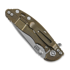 Coltello pieghevole Hinderer 3.0 XM-18 Spanto Tri-Way Stonewash Bronze Coyote G10