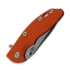 Coltello pieghevole Hinderer 3.0 XM-18 Spanto Tri-Way Stonewash Bronze Orange G10