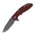 Hinderer 3.0 XM-18 Spanto Tri-Way Working Finish Red G10 sulankstomas peilis