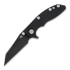 Coltello pieghevole Hinderer 3.0 XM-18 Wharncliffe Tri-Way Battle Black, nero