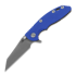 Hinderer 3.0 XM-18 Wharncliffe Tri-Way Battle Bronze Blue G10 折叠刀