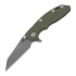 Hinderer 3.0 XM-18 Wharncliffe Tri-Way Battle Bronze OD Green G10 sulankstomas peilis