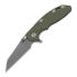 Coltello pieghevole Hinderer 3.0 XM-18 Wharncliffe Tri-Way Battle Bronze OD Green G10