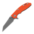 Hinderer 3.0 XM-18 Wharncliffe Tri-Way Battle Bronze Orange G10 sulankstomas peilis