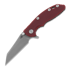 Hinderer 3.0 XM-18 Wharncliffe Tri-Way Battle Bronze Red G10 sulankstomas peilis