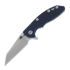 Hinderer - 3.0 XM-18 Wharncliffe Tri-Way Stonewash Blue/Black G10