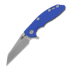 Coltello pieghevole Hinderer 3.0 XM-18 Wharncliffe Tri-Way Stonewash Blue G10