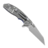 Hinderer 3.0 XM-18 Wharncliffe Tri-Way Stonewash Blue G10 sulankstomas peilis