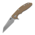 Hinderer 3.0 XM-18 Wharncliffe Tri-Way Stonewash Coyote G10 sulankstomas peilis