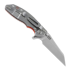 Hinderer 3.0 XM-18 Wharncliffe Tri-way Stonewash Orange G10 folding knife