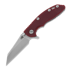 Hinderer 3.0 XM-18 Wharncliffe Tri-Way Stonewash Red G10 sulankstomas peilis