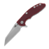 Hinderer 3.0 XM-18 Wharncliffe Tri-Way Stonewash Red G10 折叠刀