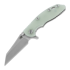 Hinderer 3.0 XM-18 Wharncliffe Tri-Way Stonewash Translucent Green G10 折叠刀