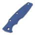 Handle scales Hinderer 3.5 Eklipse Scale Textured Titanium Battle Blue