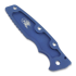 Handle scales Hinderer 3.5 Eklipse Scale Textured Titanium Battle Blue