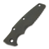 Hinderer 3.5 Eklipse Scale Textured Titanium Battle Bronze handle scales