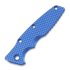 Handle scales Hinderer 3.5 Eklipse Scale Textured Titanium Stonewash Blue