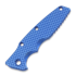 Hinderer 3.5 Eklipse Scale Textured Titanium Stonewash Blue handle scales
