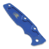 Handle scales Hinderer 3.5 Eklipse Scale Textured Titanium Stonewash Blue