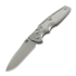 Coltello pieghevole Hinderer 3.5 Eklipse Spear Point Automatic, Stonewash