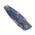 Coltello pieghevole Hinderer 3.5 Eklipse Spear Point Automatic Working Finish, Battle Blue